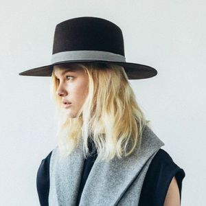 Janessa Leone “Lou” Brown Felted Wool